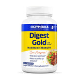 Enzymedica Digest Gold + ATPro, Maximum Strength, Fast-Acting, Helps Digest Large Meals, for Bloating and Gas, 90 Capsules